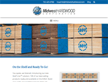 Tablet Screenshot of midwesthardwood.com